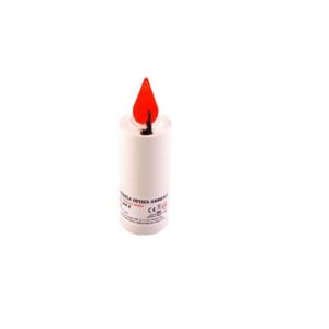 Lumino Votivo LED Rosso usa e getta annuale